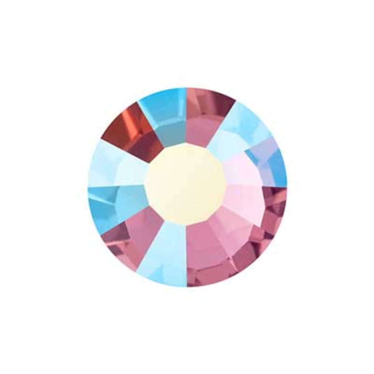 Preciosa VIVA12 144-Piece SS20 Czech Glass Hotfix Flat Back Rhinestones